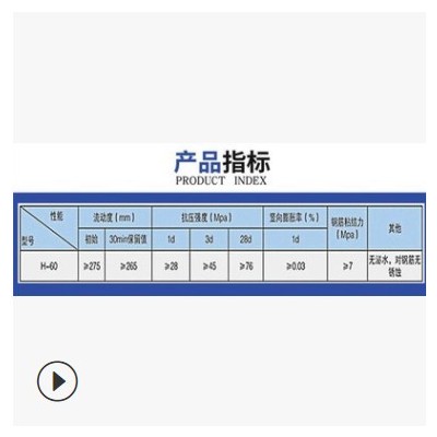 c60/h60灌漿料 工程加固灌漿料 高強度無收縮灌漿料 設備基礎二