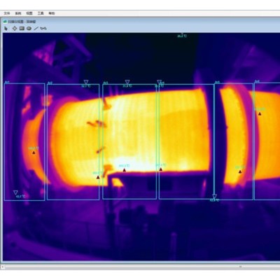 惠州戴維森DVSN-T20-1回轉窯運行狀態熱像監控系統 熱成像
