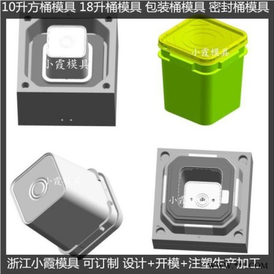 中國注塑模具廠家 20L密封桶模具18升潤滑油桶模具